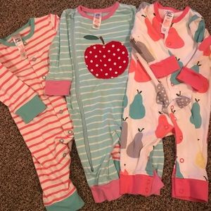 Baby Boden Footless Pajama Lot